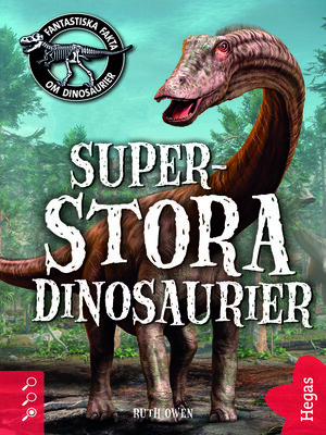 cover image of Superstora dinosaurier